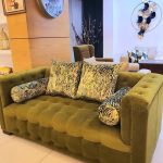 Minimalist Sofa Olive Green