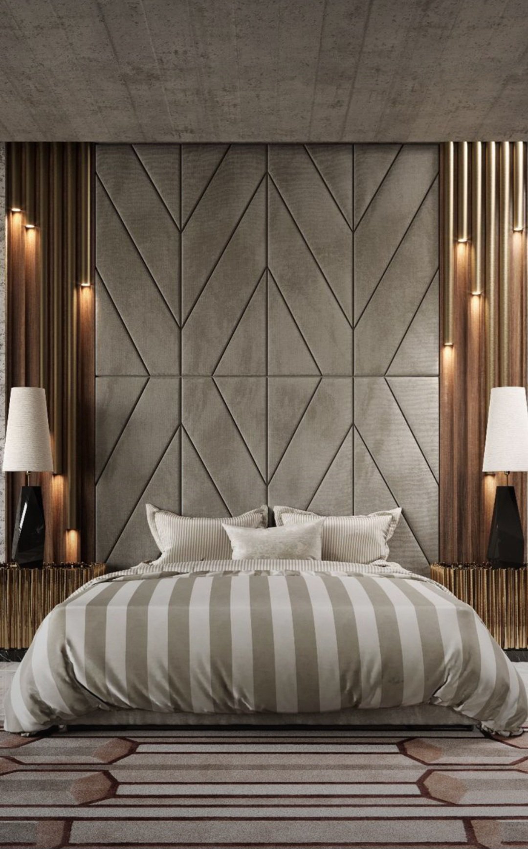 New Luxury king Bed Design